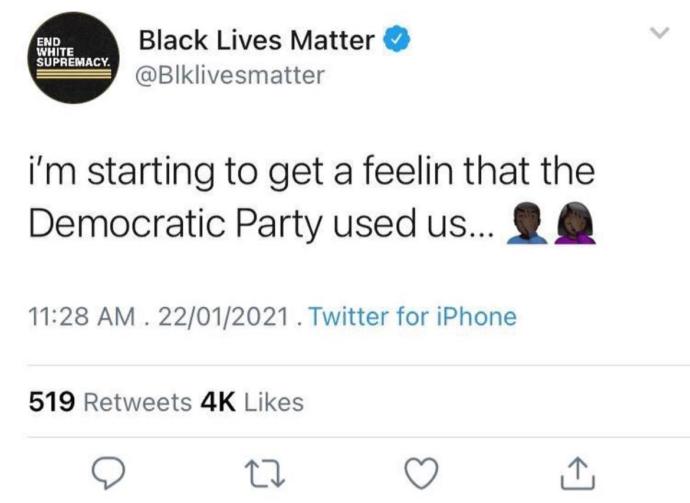Why do BLM think this?