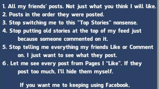 Why is posting little or posting nothing much at all on Facebook a red flag to people?