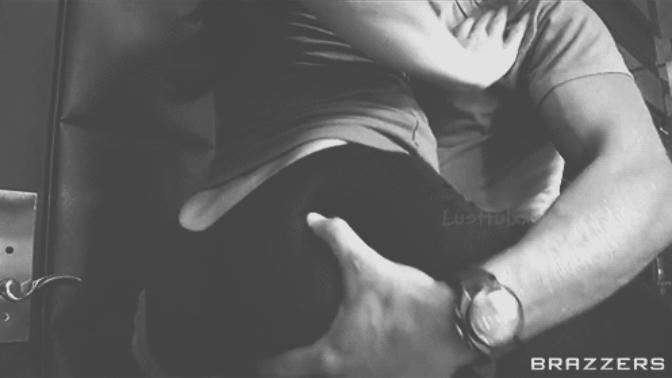 Why do men like hip touching/squeezing?