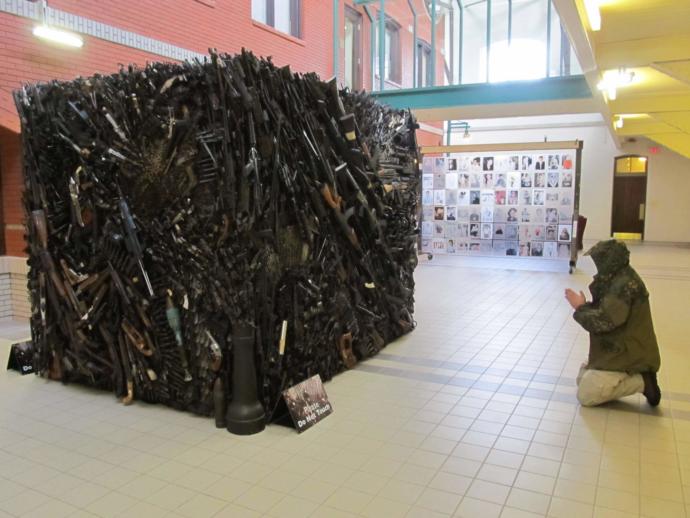Are Americans cowards for wanting guns?