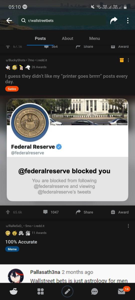 Whatre your thoughts on the federal reserve printing money?