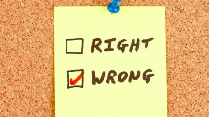 How easy or difficult is it for you to not only admit fault when proven but also change?