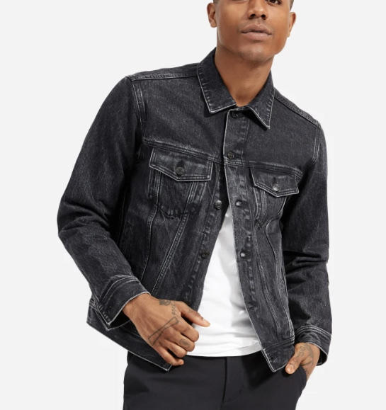 What is the best Jean jacket on me, I like this girl., and want to look good. what would be the best color on me?