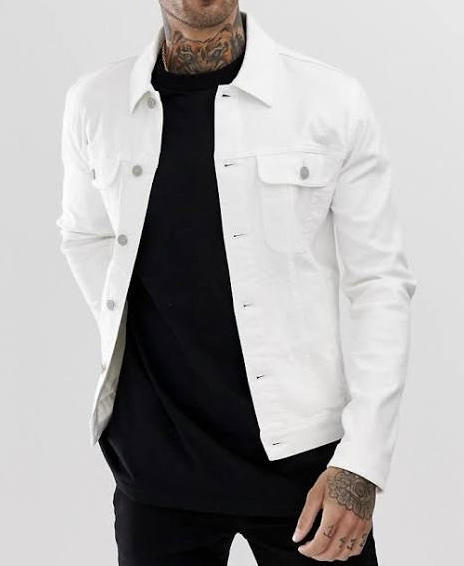 What is the best Jean jacket on me, I like this girl., and want to look good. what would be the best color on me?