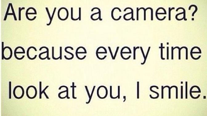 What was the most memorable (can be funny, smooth, creepy, whatever) pick up line you have gotten?