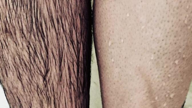 Which legs preferred on a man?