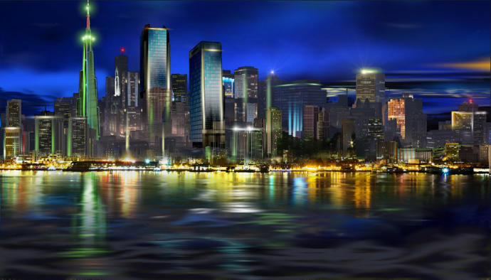 Which of these fictional cities looks the most appealing or interesting to you?