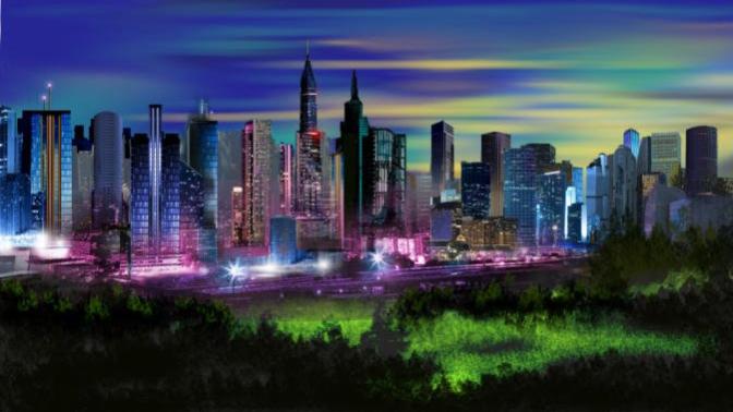 Which of these fictional cities looks the most appealing or interesting to you?