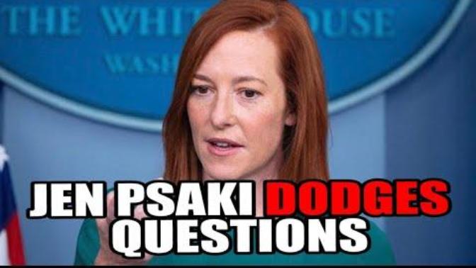 Are we just going to just keep "circling back" every easy question thrown at the Biden fraudministration?