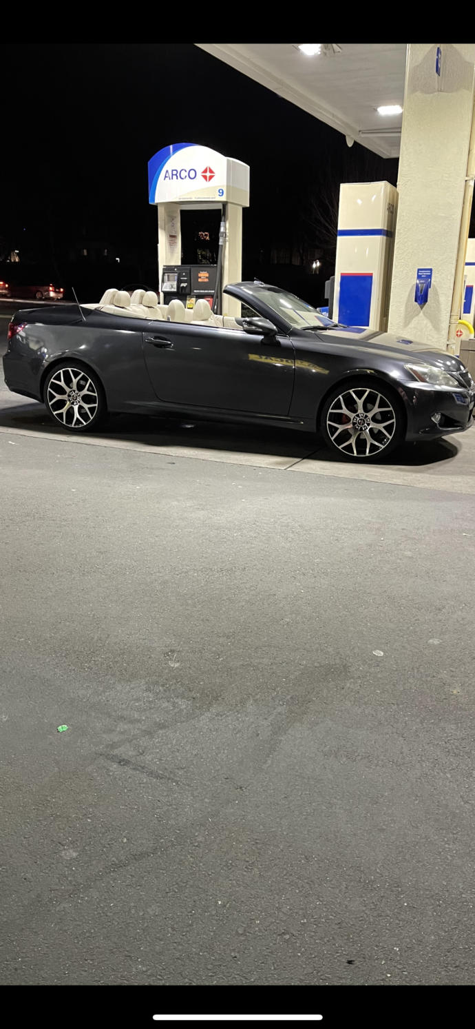 Are men of any age who drive convertibles taken seriously? If you saw a man driving a Lexus convertible like this car, what would you think about him?