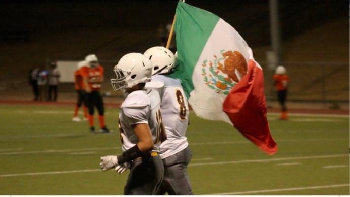 Can someone explain to me why a lot Hispanic Americans fly Mexico flags with USA ones? What are your thoughts on it?