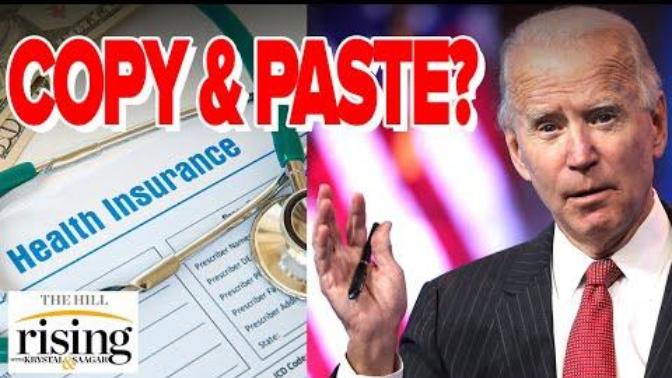 Why has Biden lifted the health care plan from insurance lobbyists, and put a freeze on the executive order for low cost drugs & insulin?