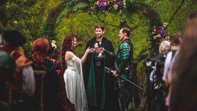 Does a fantasy themed wedding sound goofy or like a nice idea?