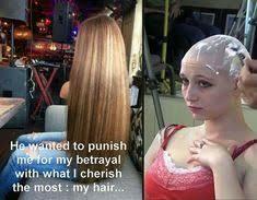 Girls ever received punishment haircut? What was the reason?