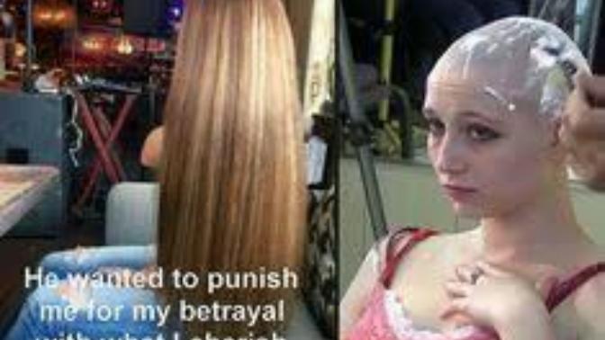 Girls ever received punishment haircut? What was the reason?