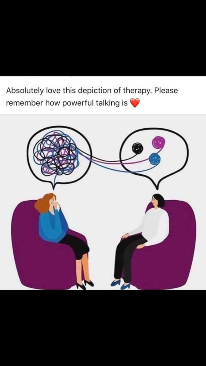 Have you ever been to therapy?