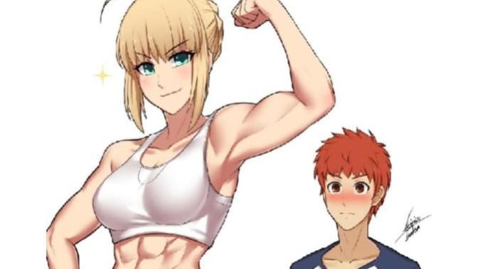 Do physically strong women attract weak men?