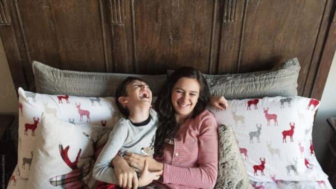 Do you think it's wrong to sleep with your brother or sister on the same bed?
