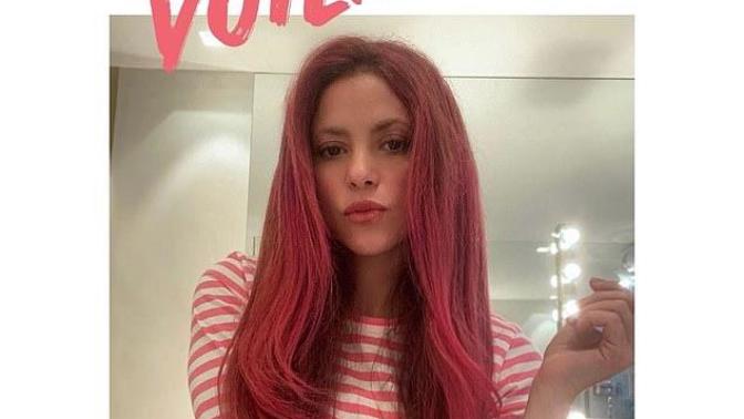 What do you think of Shakira's new red hair?