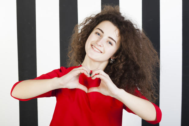 Is the ‘heart pose” an okay thing to do for pictures? Or too childlike?
