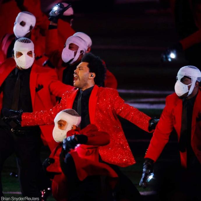 Am I the only one thats going to get nightmares after seeing the underwear face men at the halftime show?