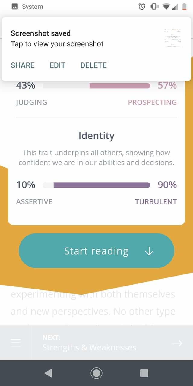 16 personalities: ENFP?
