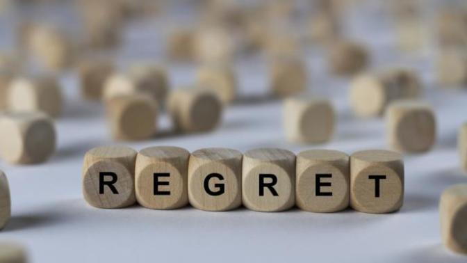 What's your biggest regret?