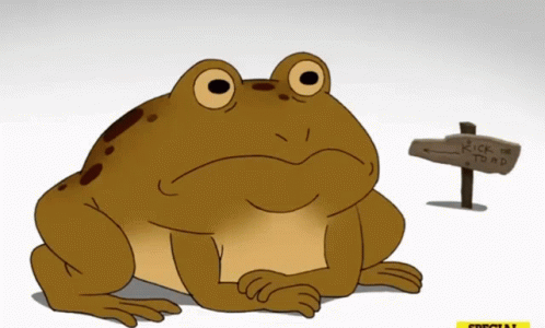 What would YOU do if your partner turned into a toad?