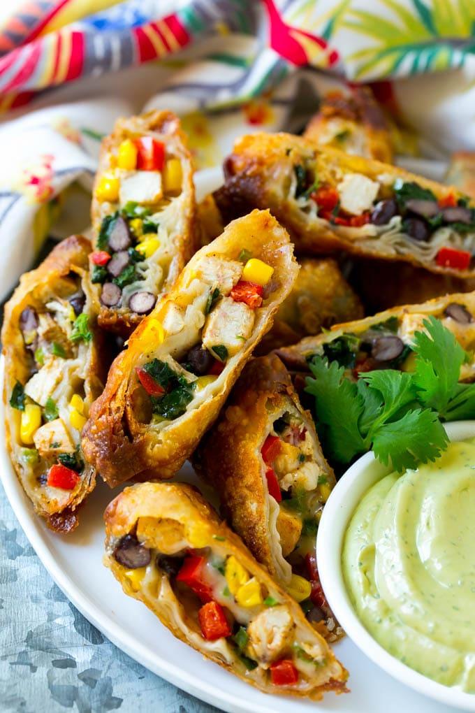 Southwestern Eggrolls from Chili's