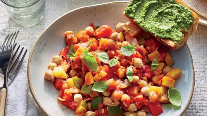 Can you share your easy, go-to vegetarian meals?