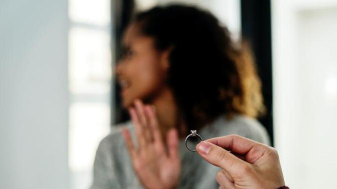Would you break up with your partner if they turned down your marriage proposal?