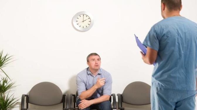 Why don’t men like going to the doctor?