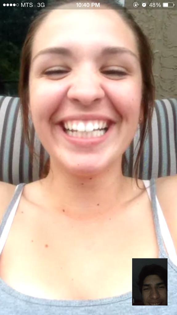 Guys, what makes a girl unattractive during FaceTime?