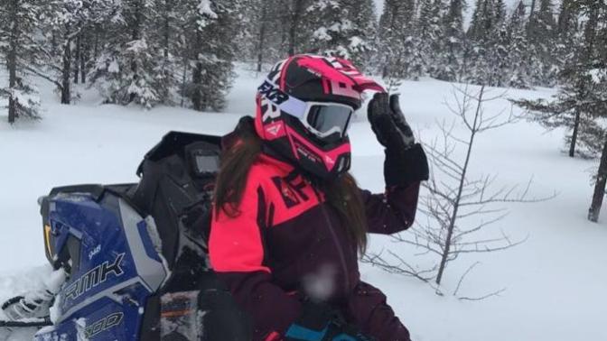What are your thoughts on a girl who rides snowmobiles?