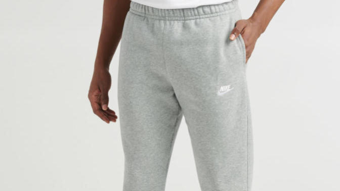 Do grey sweatshorts have the same impact on girls as grey sweatpants?