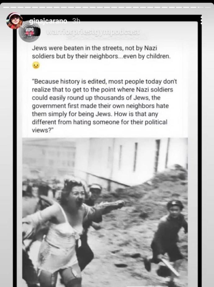Whats a better historic analogy for the censorship that the American right is facing now?