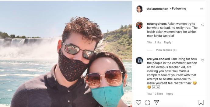 You seen this before? It is not only this comment but I have seen worse than this.