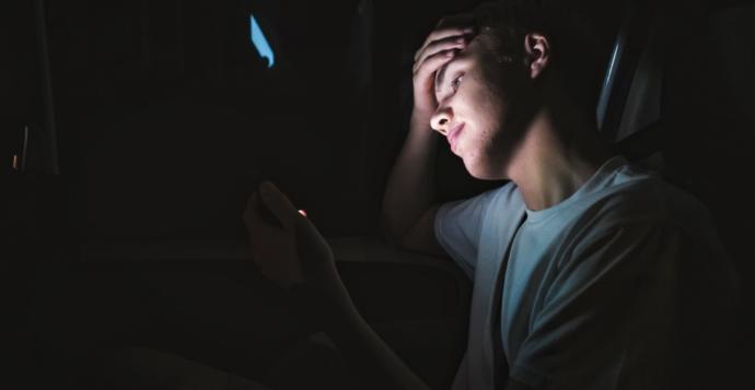My friend talks about hurting himself all time time and its getting out of hand?