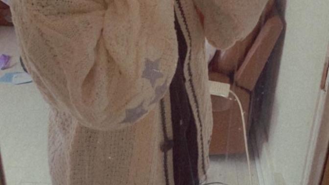 What do you think of my cardigan?