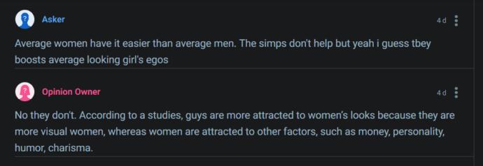 Are women more shallow than men?