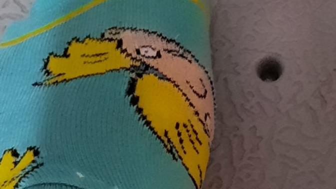 What do you think of my Hey Arnold socks?