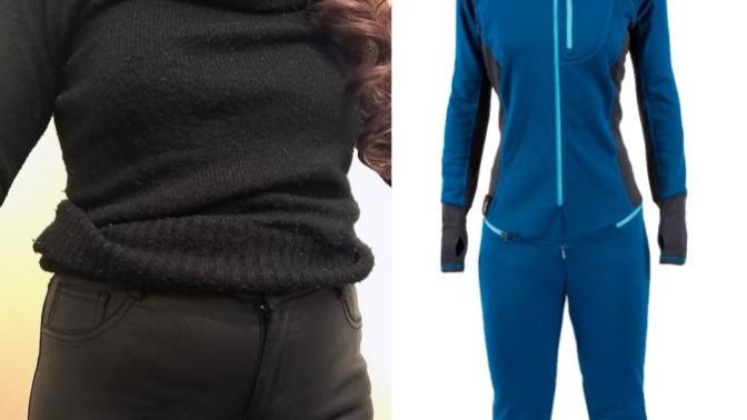 Can you tell what I'm wearing under my clothes?