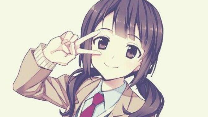 Can anyone tell me how to do the classic anime "V shape over eye" pose? Or what the variations are and what the differences between them are?