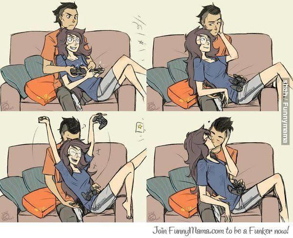Should gamer guys only date gamer girls?