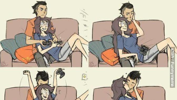 Should gamer guys only date gamer girls?