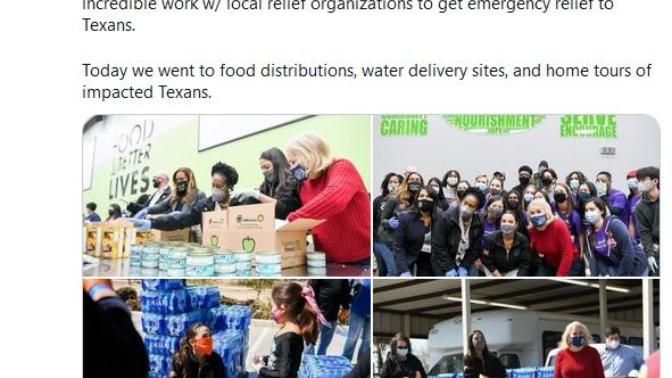 AOC is helping Texas, The FAR RIGHT spits on us. If this is so, How come the FAR RIGHT isn't doing any fundraising, and successful?