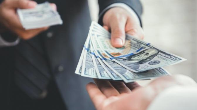 How do I convince someone to take money from me?