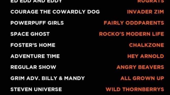 Cartoon Network or Nickelodeon?