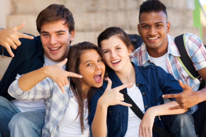 How many high school friends do you still see on a regular basis?