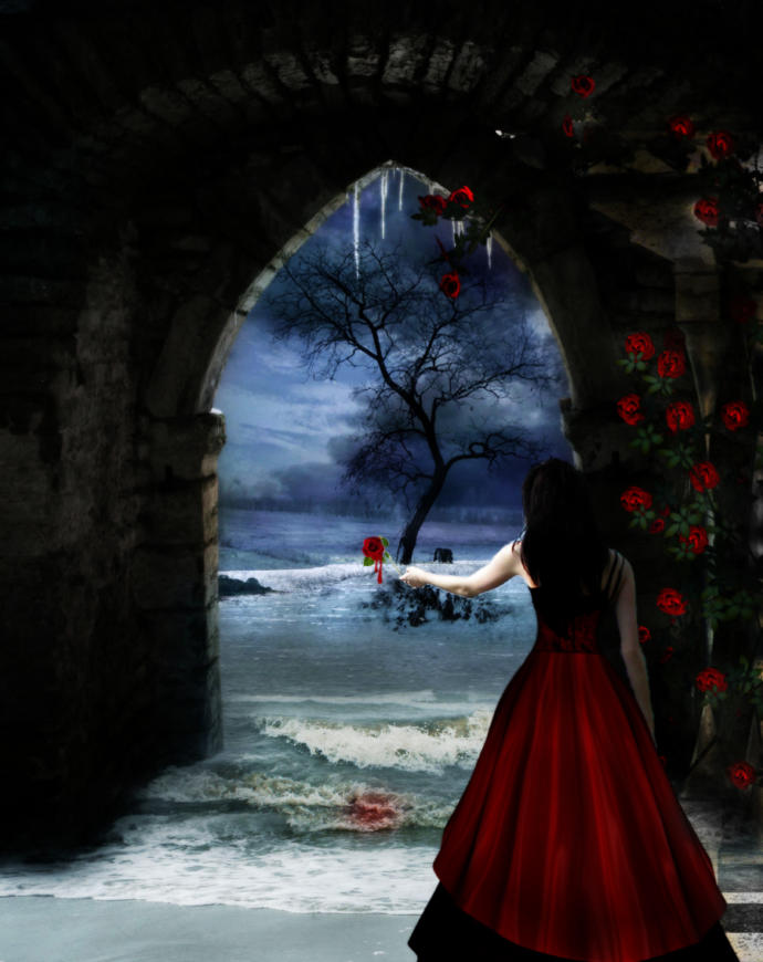 ABleedingRose by HunterOfSolitude DeviantArt